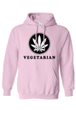 Men's/Unisex Pullover Hoodie Vegetarian Life Style