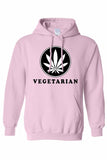 Men's/Unisex Pullover Hoodie Vegetarian Life Style