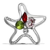 LO2912 Imitation Rhodium White Metal Brooches with