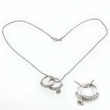 LOS144 - Rhodium 925 Sterling Silver Pendant with AAA Grade