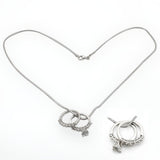 LOS144 - Rhodium 925 Sterling Silver Pendant with AAA Grade