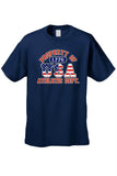 USA Flag T Shirt Men's Property of Athletic Dept.