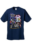 Men's/Unisex T Shirt USA Flag American Pride