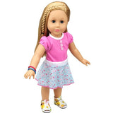 new baby girl Doll Clothes Dress Accessories For