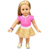 new baby girl Doll Clothes Dress Accessories For