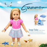 new baby girl Doll Clothes Dress Accessories For