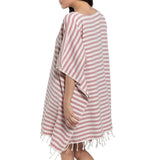 Rose Nautical Stripe Turkish Tunic