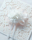 Lovegrace Wrist Corsages Bracelet Foam White Rose Wrist Flowers for Bridesmaid Bracelet Wedding Accessories Bridal Hand Flower