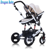 Dragon baby stroller dragon baby 2 in 1 baby strollers transformer, free shipping Free shipping in Russia