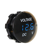 New Car Motorcycle DC12V-24V LED Panel Digital Voltage Meter Display Voltmeter Best Quality