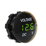New Car Motorcycle DC12V-24V LED Panel Digital Voltage Meter Display Voltmeter Best Quality