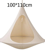 UFO Shape Teepee Tree Hanging Silkworm Cocoon Swing Chair For Kids & Adults Indoor Outdoor Hammock Tent Hamaca Patio Furniture