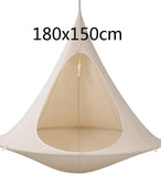 UFO Shape Teepee Tree Hanging Silkworm Cocoon Swing Chair For Kids & Adults Indoor Outdoor Hammock Tent Hamaca Patio Furniture