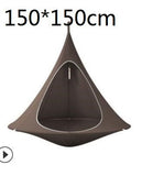UFO Shape Teepee Tree Hanging Silkworm Cocoon Swing Chair For Kids & Adults Indoor Outdoor Hammock Tent Hamaca Patio Furniture