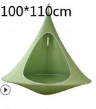 UFO Shape Teepee Tree Hanging Silkworm Cocoon Swing Chair For Kids & Adults Indoor Outdoor Hammock Tent Hamaca Patio Furniture
