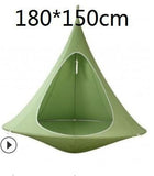 UFO Shape Teepee Tree Hanging Silkworm Cocoon Swing Chair For Kids & Adults Indoor Outdoor Hammock Tent Hamaca Patio Furniture