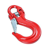 Forged Steel Grade 80 Half-Link Safety Latch Clevis Winch Cable Hook Swivel Winch Hook For Jeep Wrangler Truck Off-Road Recovery