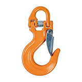 Forged Steel Grade 80 Half-Link Safety Latch Clevis Winch Cable Hook Swivel Winch Hook For Jeep Wrangler Truck Off-Road Recovery