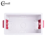 Coswall 146 Type Dry Lining Box For Gypsum Board Plasterboad Drywall 47mm Depth Wall Switch BOX Wall Socket Cassette