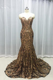 Vintage Lace Mermaid Wedding Dress Turkey Vestido de Novia Sequin Lace Sheer Bridal Gowns Robe mariee 2019 gelinlik casamento