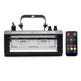 40W RGB flash light Christmas Projector stroboscopes Lamp soundcontrol Stage Light dj disco led strobe lights