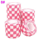 1 pcs Printed Medical Self Adhesive Elastic Bandage 4.5m Colorful Sports Wrap Tape for Finger Joint Knee First Aid Kit Pet Tape - shopwishi 