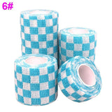 1 pcs Printed Medical Self Adhesive Elastic Bandage 4.5m Colorful Sports Wrap Tape for Finger Joint Knee First Aid Kit Pet Tape - shopwishi 