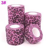1 pcs Printed Medical Self Adhesive Elastic Bandage 4.5m Colorful Sports Wrap Tape for Finger Joint Knee First Aid Kit Pet Tape - shopwishi 