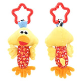 Baby Rattles Mobile Soft Baby toys for baby 0-12 month Towel Bed Bell Cute Animal Christmas Crib Newborn Stroller Montessori toy