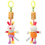 Baby Rattles Mobile Soft Baby toys for baby 0-12 month Towel Bed Bell Cute Animal Christmas Crib Newborn Stroller Montessori toy