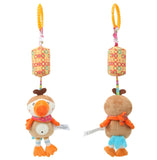 Baby Rattles Mobile Soft Baby toys for baby 0-12 month Towel Bed Bell Cute Animal Christmas Crib Newborn Stroller Montessori toy