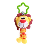 Baby Rattles Mobile Soft Baby toys for baby 0-12 month Towel Bed Bell Cute Animal Christmas Crib Newborn Stroller Montessori toy