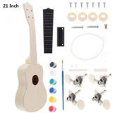 21Inch Simple DIY Ukulele DIY Kit Tool Hawaii Guitar