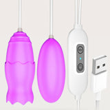 12 Speeds Tongue Oral Licking  Vibrators USB Vibrating Egg G-spot Vagina Massage Clitoris Stimulator Sex Toys for Women Sex Shop