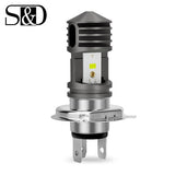 4000LM BA20D LED H6 P15D HS1 H4 Led Motorcycle Headlight Bulbs CSP Chips Motorbike hi/lo far light Moto Headlamp Ebike Car Light