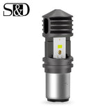 4000LM BA20D LED H6 P15D HS1 H4 Led Motorcycle Headlight Bulbs CSP Chips Motorbike hi/lo far light Moto Headlamp Ebike Car Light