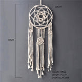 Nordic dreamcatcher tapestry room decoration farmhouse
