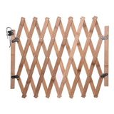 Dog Pet Fences Portable Folding Safe Guard Barrier Wooden