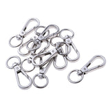 Car Keychain Hooks10Pcs Alloy Swivel Clasps Snap Keychain Ring Hook Clip for Keys Lanyards Key Holder for Men and Women