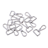 Car Keychain Hooks10Pcs Alloy Swivel Clasps Snap Keychain Ring Hook Clip for Keys Lanyards Key Holder for Men and Women