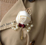 Rose Bridesmaid Wedding Foam flowers Rose Bridal bouquet Ribbon