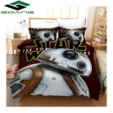 GOANG bedding 3d digital printing Star Wars bed sheet duvet cover and pillowcase luxury bedding sets home textiles Hot sales