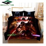 GOANG bedding 3d digital printing Star Wars bed sheet duvet cover and pillowcase luxury bedding sets home textiles Hot sales