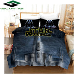GOANG bedding 3d digital printing Star Wars bed sheet duvet cover and pillowcase luxury bedding sets home textiles Hot sales