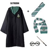 Robe Cape Cloak With Tie Scarf Wand Potter Glasses Ravenclaw Gryffindor