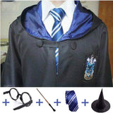 Robe Cape Cloak With Tie Scarf Wand Potter Glasses Ravenclaw Gryffindor