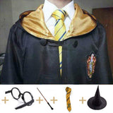 Robe Cape Cloak With Tie Scarf Wand Potter Glasses Ravenclaw Gryffindor