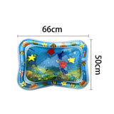 Baby Kids Water Play Mat Bath Toy Ocean Inflatable Infant Tummy Time Playmat Toddler for Baby Fun Activity Play Center Dropship