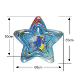Baby Kids Water Play Mat Bath Toy Ocean Inflatable Infant Tummy Time Playmat Toddler for Baby Fun Activity Play Center Dropship