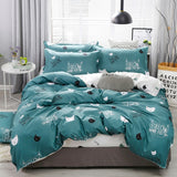 Solstice Home Textile Cartoon Polar bear Bedding Sets Children's Beddingset Bed Linen Duvet Cover Bed Sheet Pillowcase/bed Sets